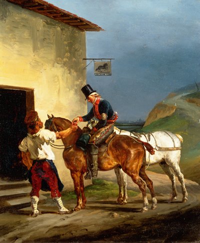 The White Horse Tavern by Theodore Gericault